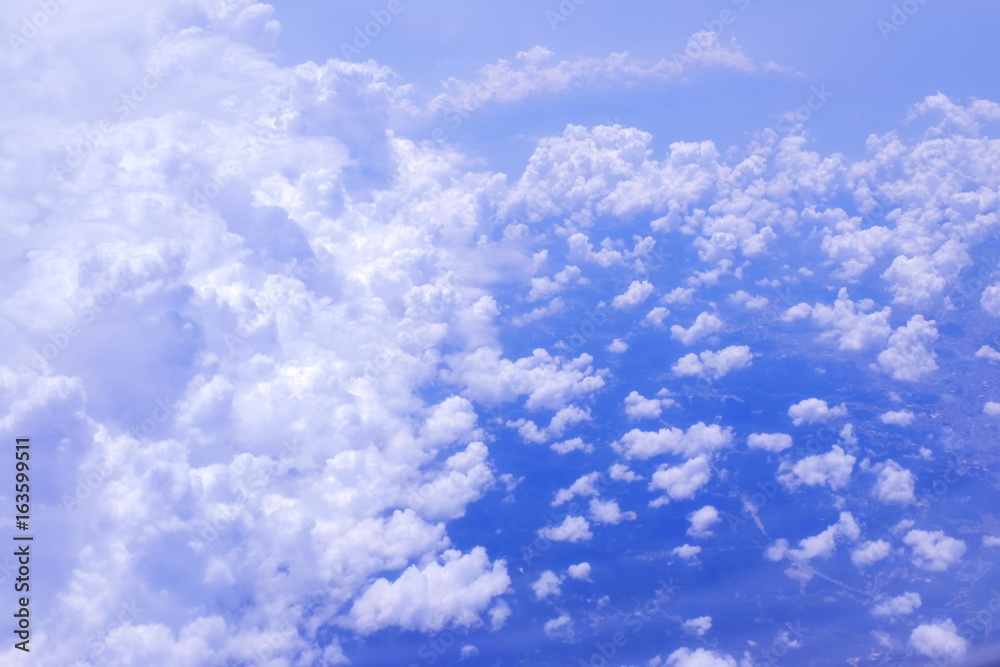 青空と雲 青空と雲