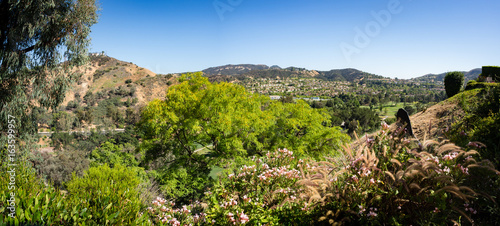 Calabasas, California Panorama of Parkway Calabasas Area photo