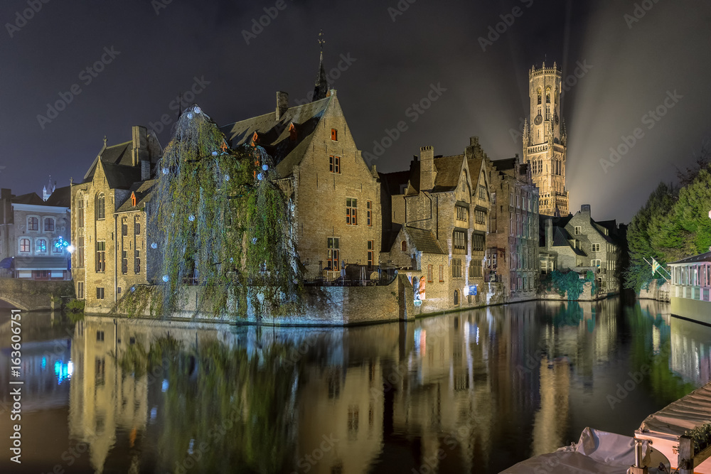 Fototapeta premium Bruges at Night