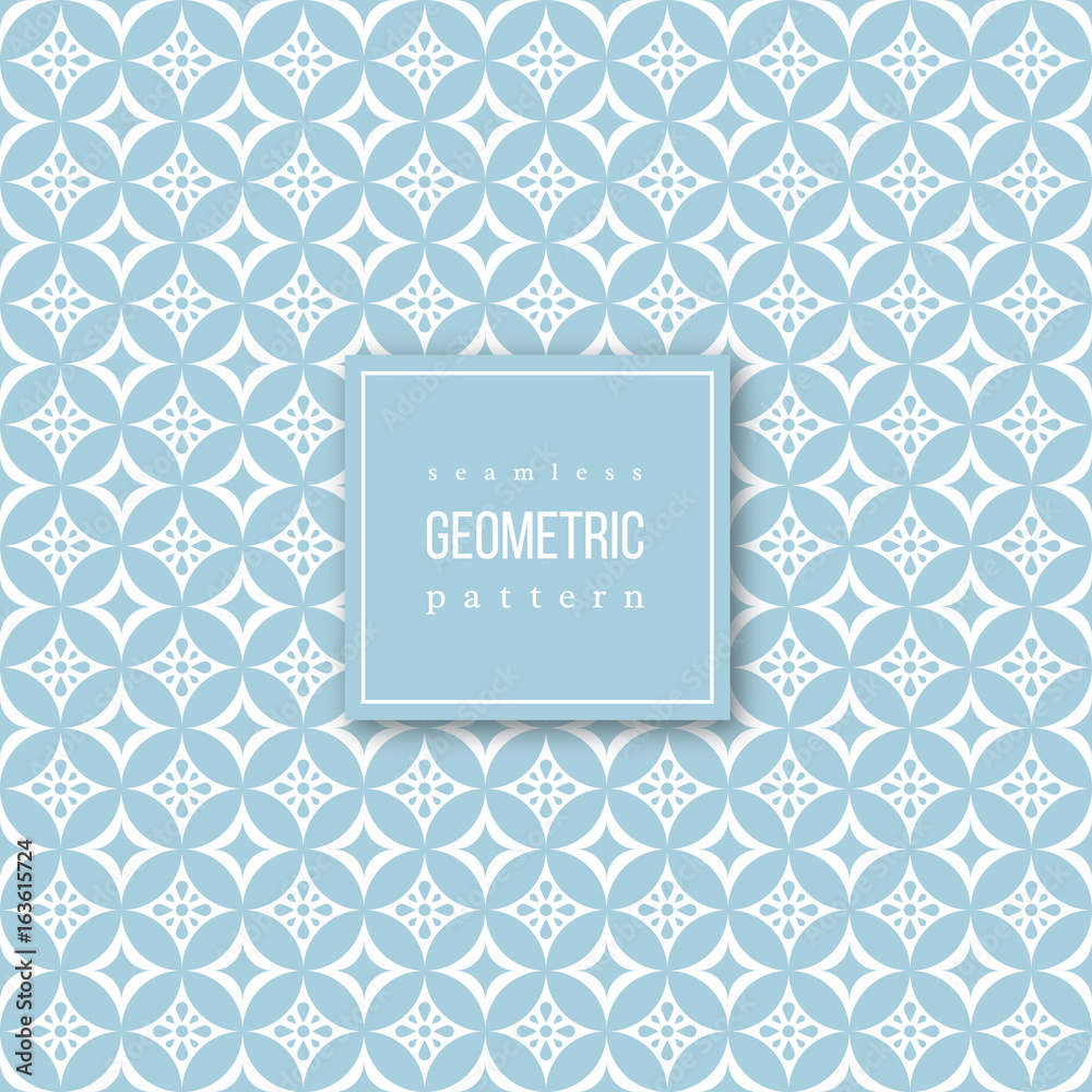 Seamless geometric pattern.