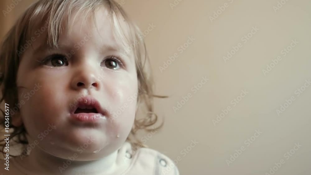 Portrait of crying boy, visible tears on face. Weeping sad kid. Pensive baby. Portrait of crying boy, visible tears on face. Weeping sad kid. Pensive baby.