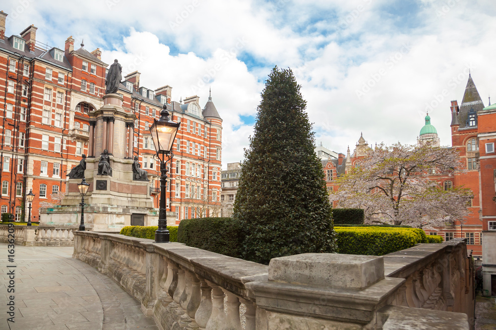 Square between The Royal Albert Hall and The Royal College Of Music