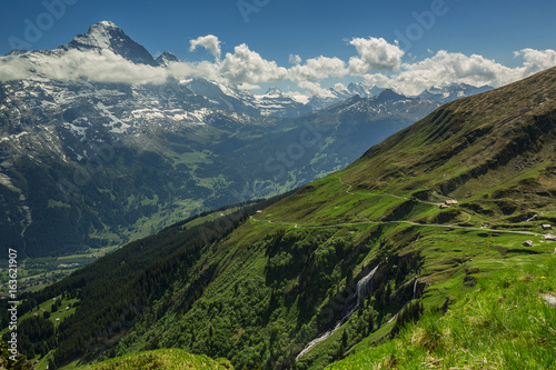 Fototapeta Naklejka Na Ścianę i Meble -  Vallée de Grindelwald