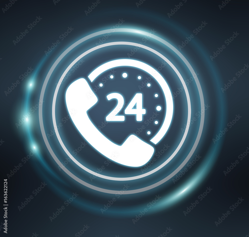 3D rendering customers assistance icon 3D rendering customers assistance icon