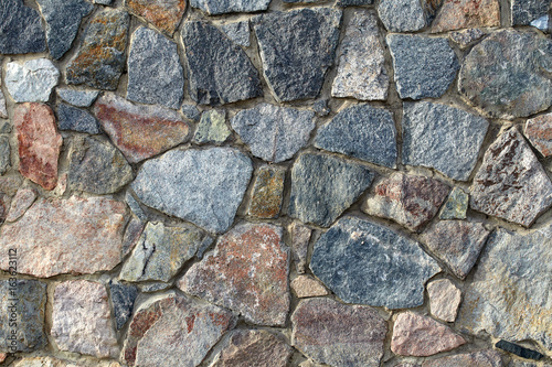 Wall made of stones