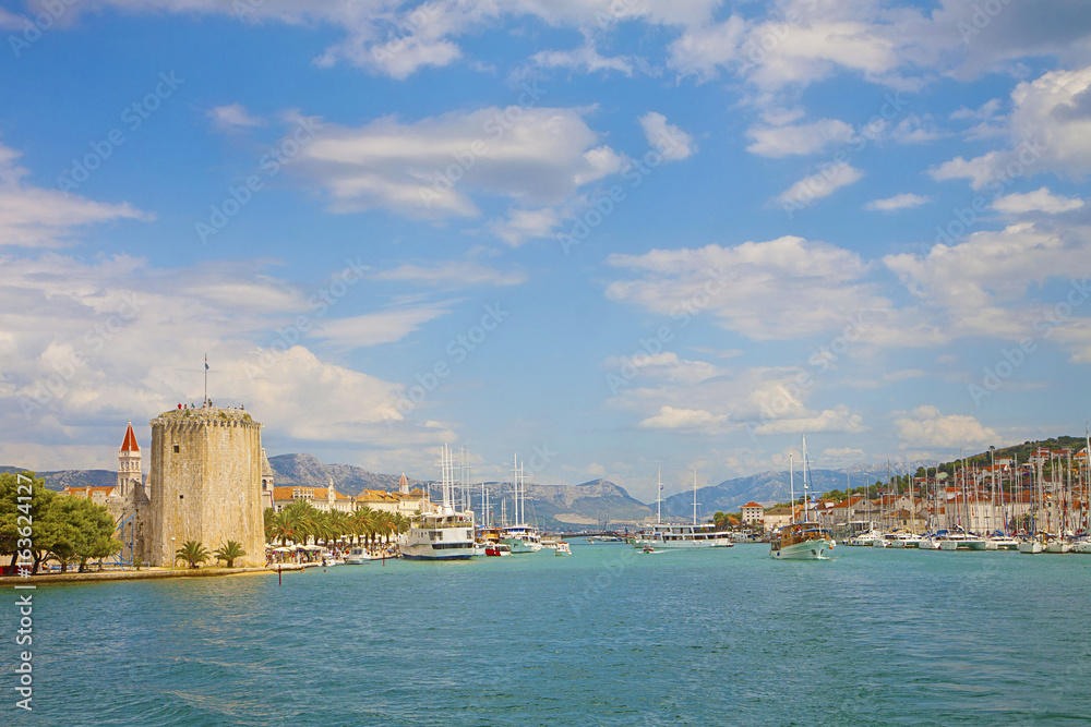 Croatia Trogir harbor