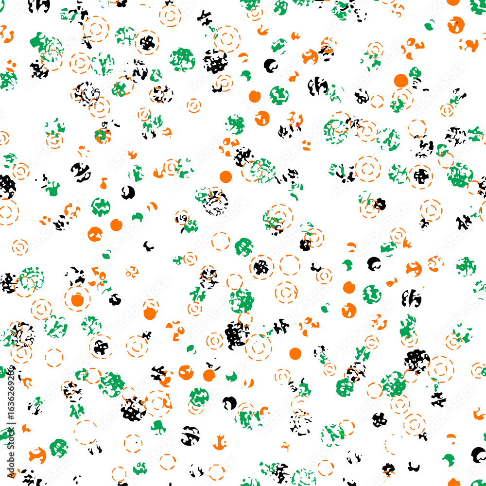 Abstract seamless chaotic pattern with urban geometric elements. Abstract seamless chaotic pattern with urban geometric elements.