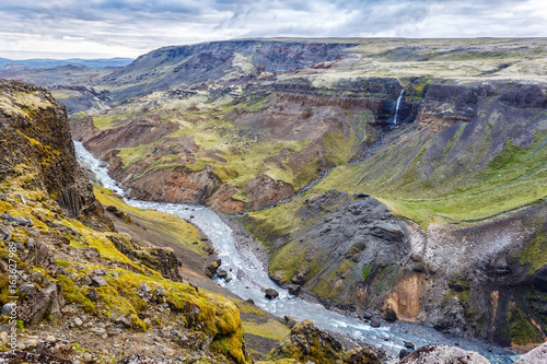 Landmannalaugar canyon in Iceland