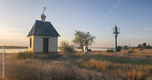 Church on the Volga river