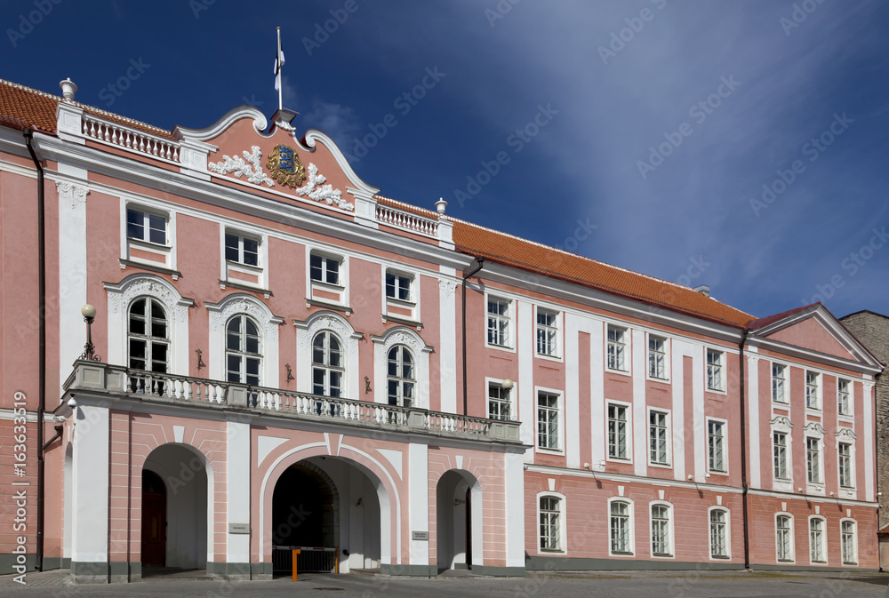 Tallin - Das Schloß und heutige Estnische Parlament
