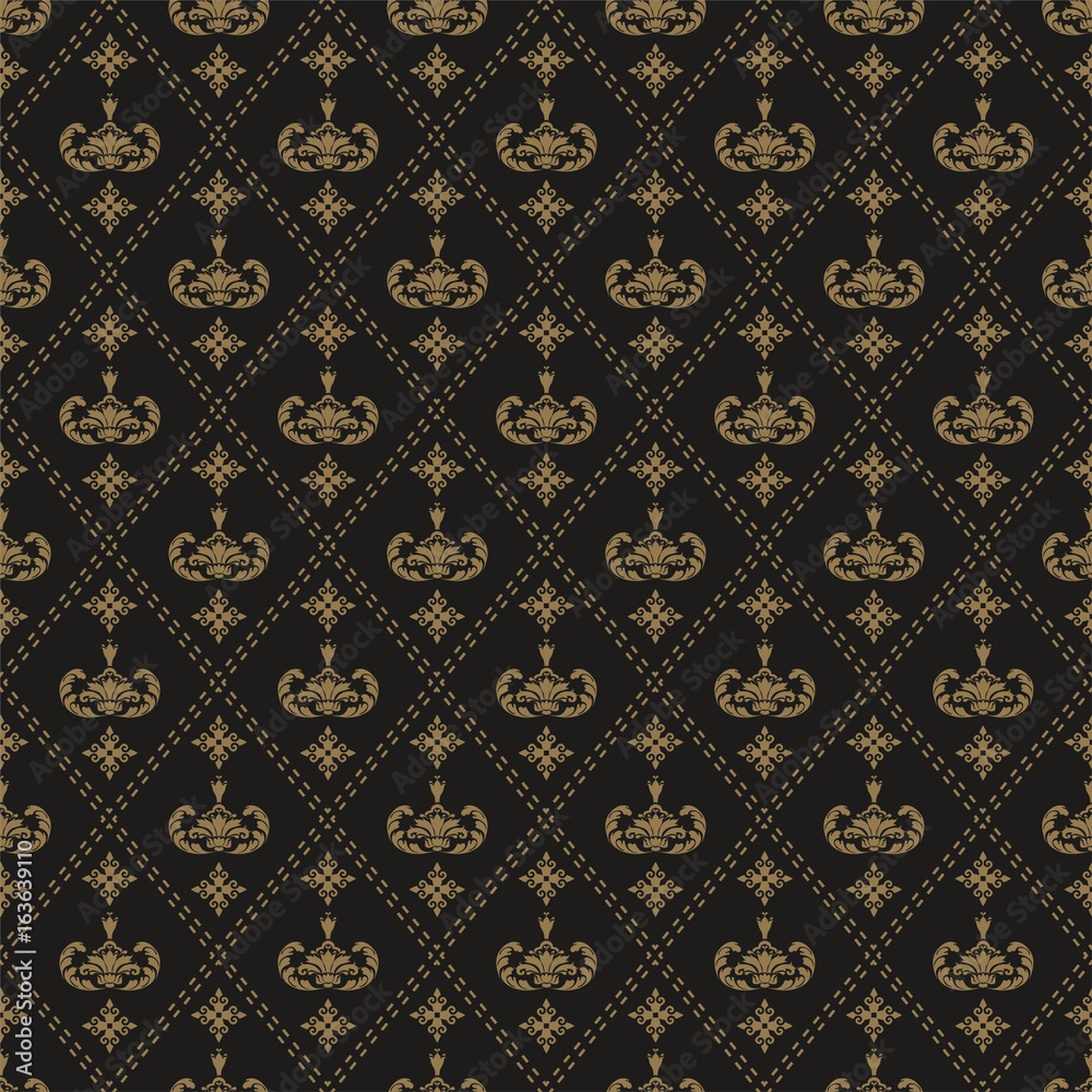 Seamless Wallpaper Damask Seamless Wallpaper Damask
