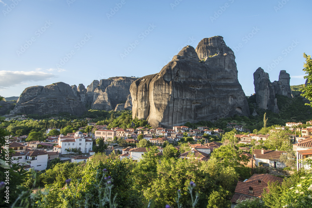 Meteora village, Greece