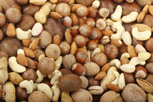 nuts background