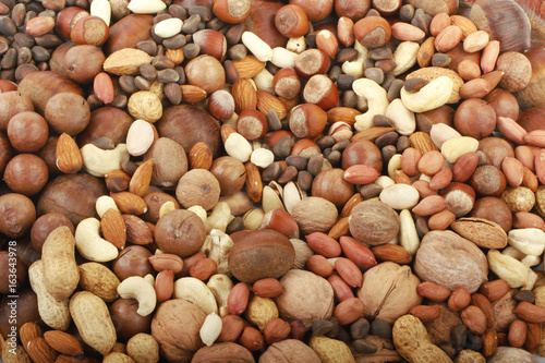 nuts background