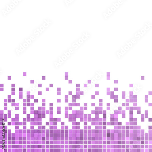 abstract vector square pixel mosaic background