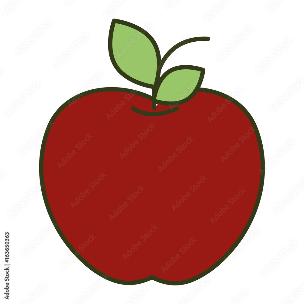 fresh apple fruit icon vector illustration design fresh apple fruit icon vector illustration design