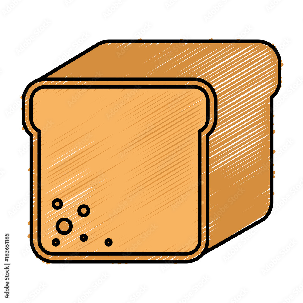 toast bread isolated icon vector illustration design toast bread isolated icon vector illustration design