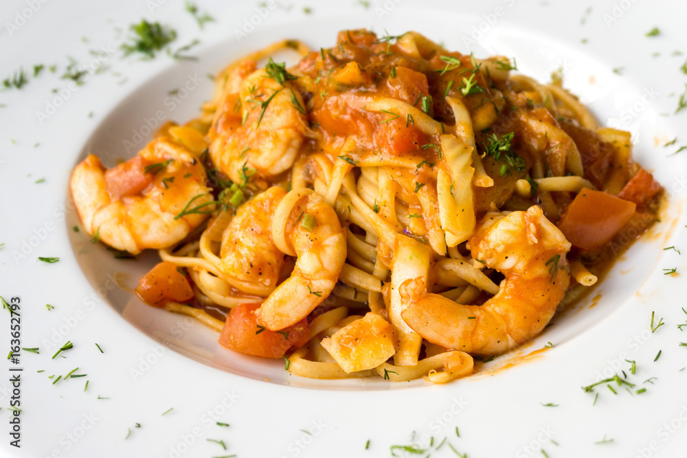 tasty pasta Italian meat sauce pasta on the table tasty pasta Italian meat sauce pasta on the table