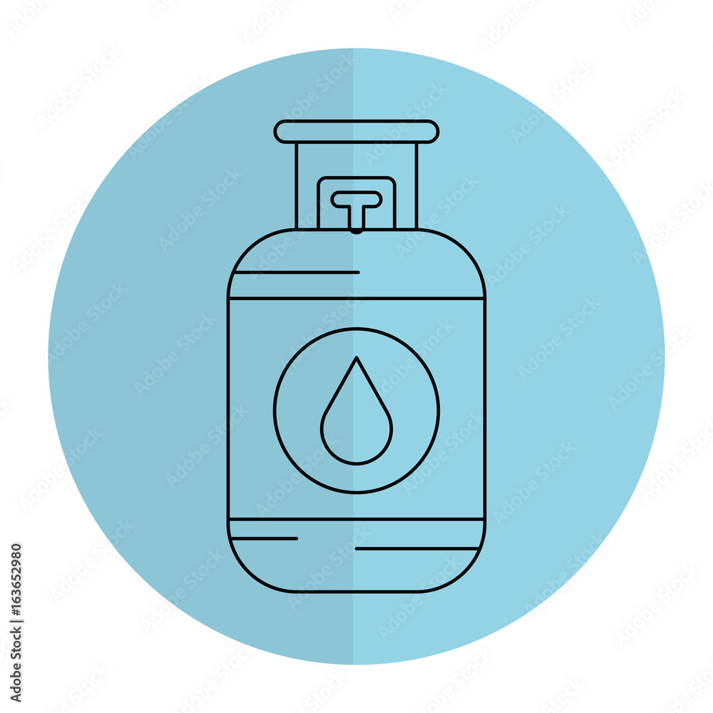Propane gas tank icon vector illustration design Propane gas tank icon vector illustration design