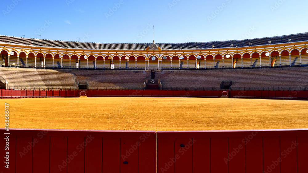 Fototapeta premium The Maestranza Bullring of Seville, Andalusia, Spain