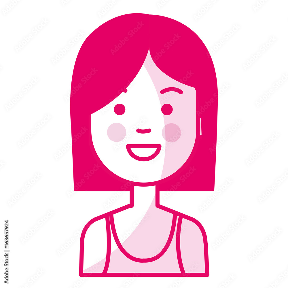 beautiful and young woman character vector illustration design beautiful and young woman character vector illustration design