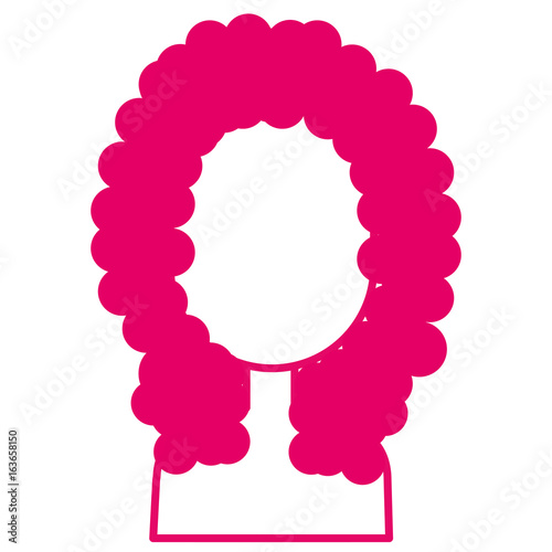 beautiful and young woman shirtless character vector illustration design