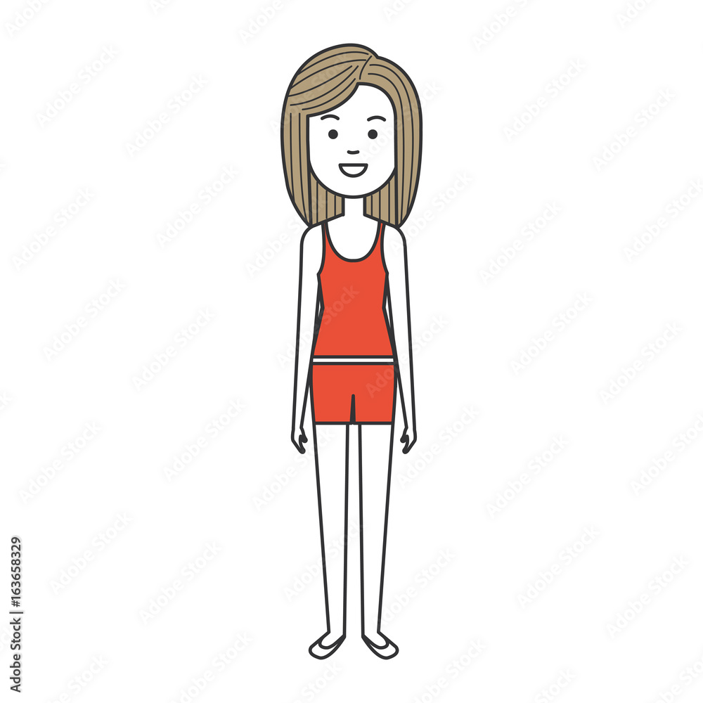 beautiful and young woman character vector illustration design beautiful and young woman character vector illustration design
