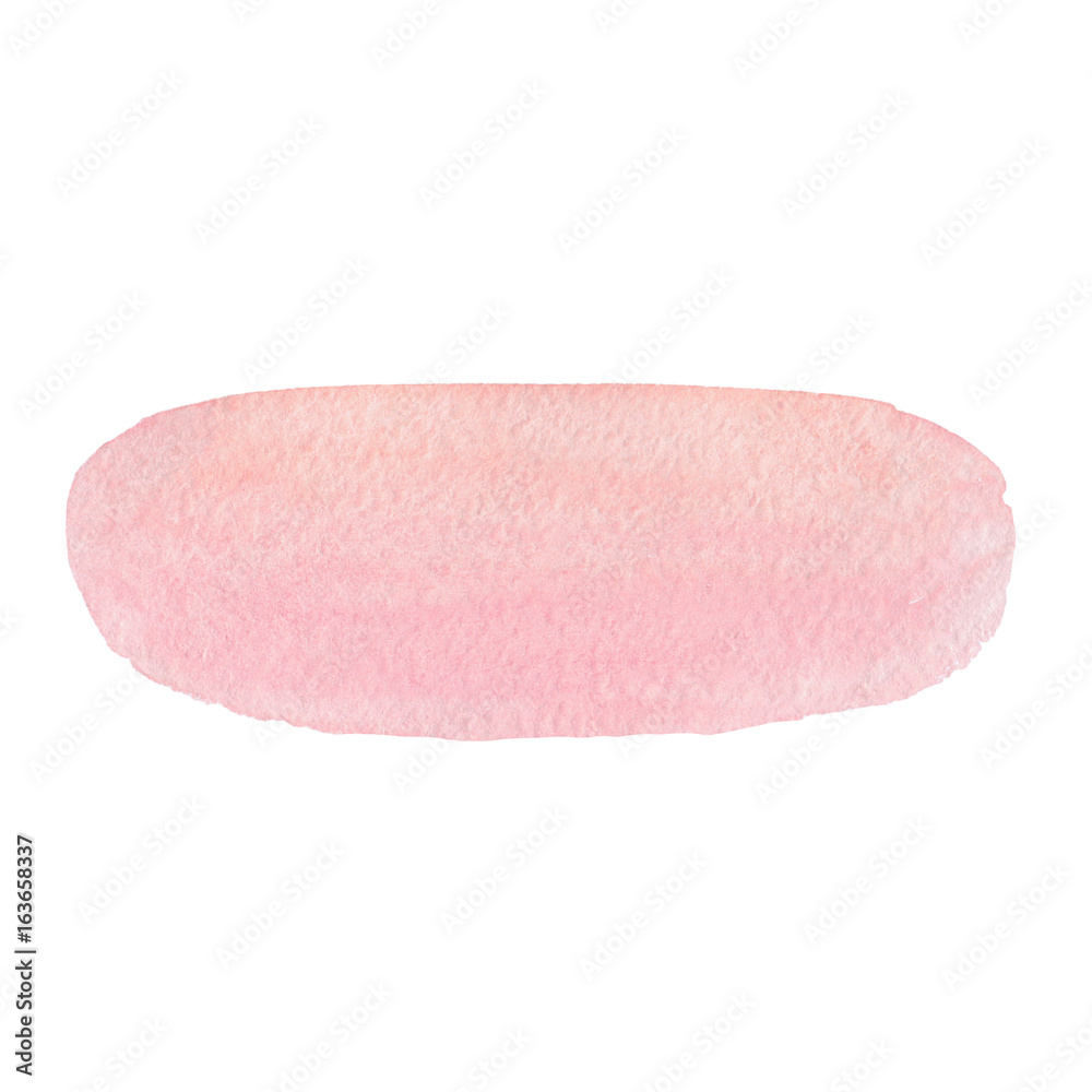Hand drawn watercolor pink texture isolated on the white background Hand drawn watercolor pink texture isolated on the white background