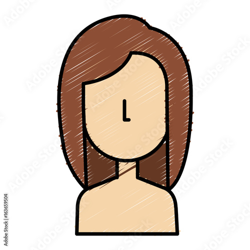 young man shirtless avatar character vector illustration design