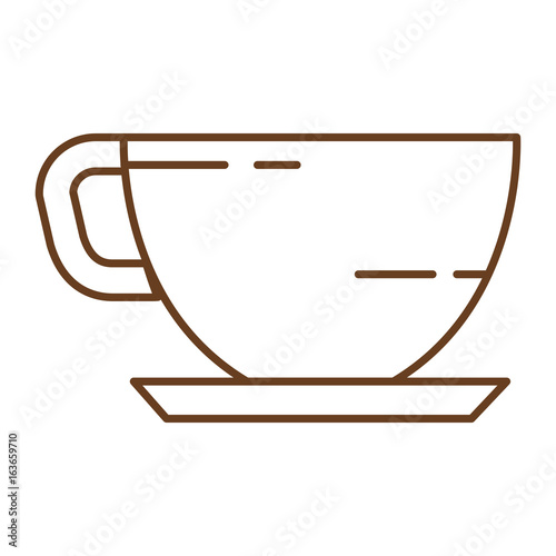 coffee cup isolated icon vector illustration design