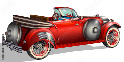 Retro car
