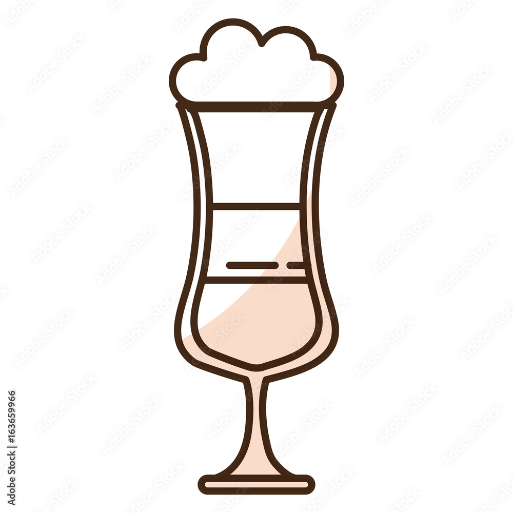 cold coffee cup isolated icon vector illustration design cold coffee cup isolated icon vector illustration design