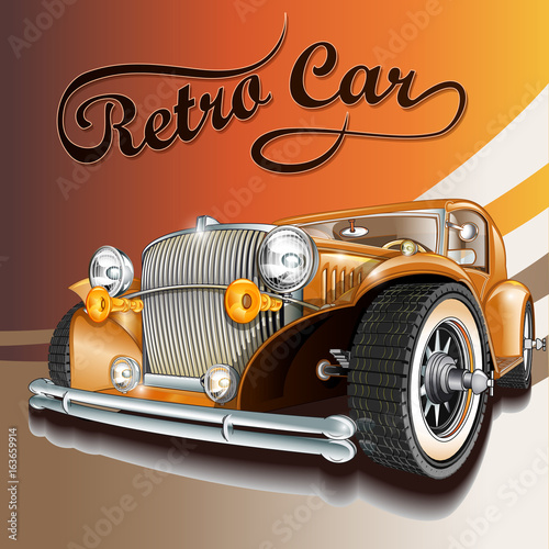 Retro car