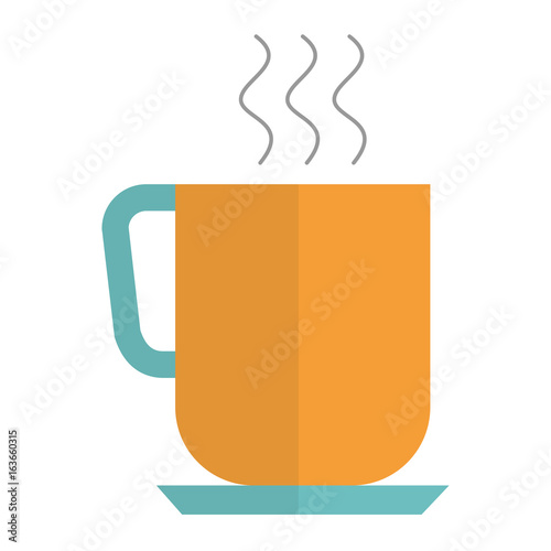 coffee mug isolated icon vector illustration design