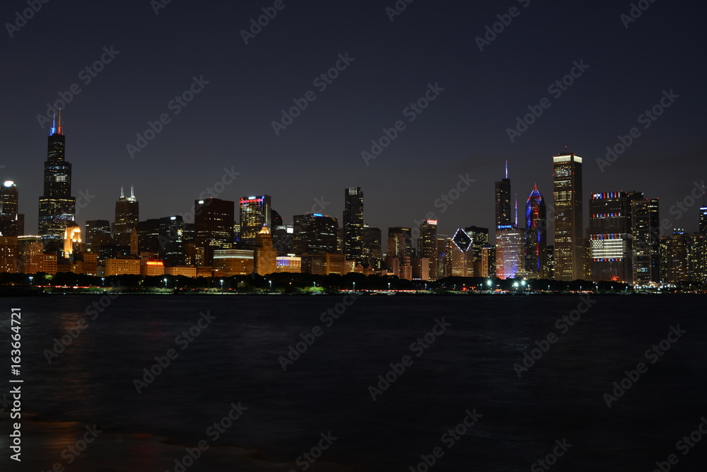 Obraz premium Chicago Celebrating