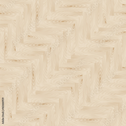 Wooden parquet floor in herringbone shape, seamless pattern, vector illustration