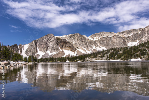 Mirror lake. Wyoming.