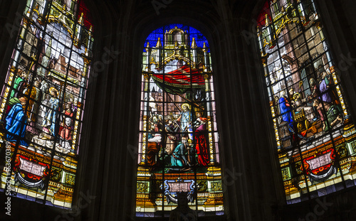 Obraz na plátně Saint Antoine church, Compiegne, Oise, France