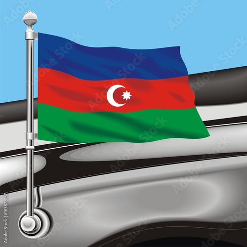 flag Azerbaijan