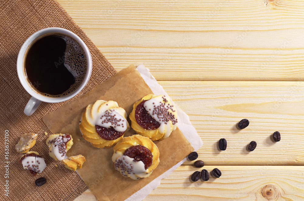 Coffee and cookies Coffee and cookies