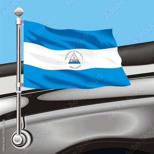 flag Nicaragua