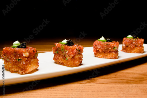 spicy tuna on crispy rice