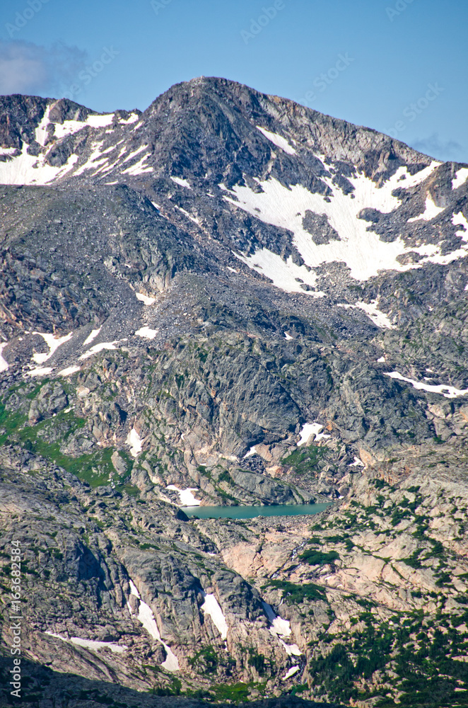 Azure Lake at Rocky Mountain National Park