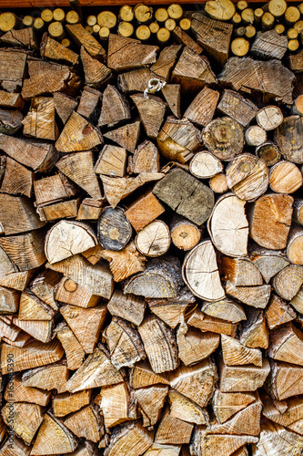 stapled firewood