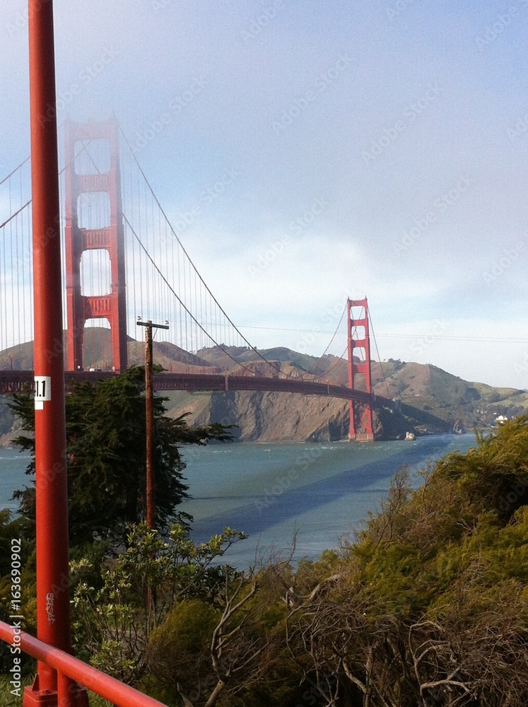 Fototapeta premium San Francisco golden Gate bridge