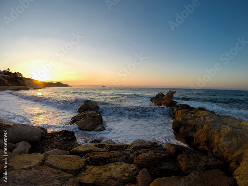 levé de soleil en espagne 