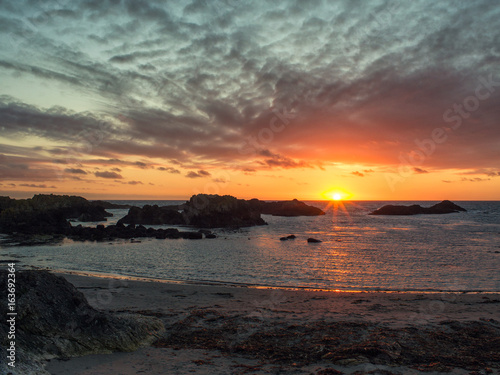 North coastline sunset,Northern Ireland