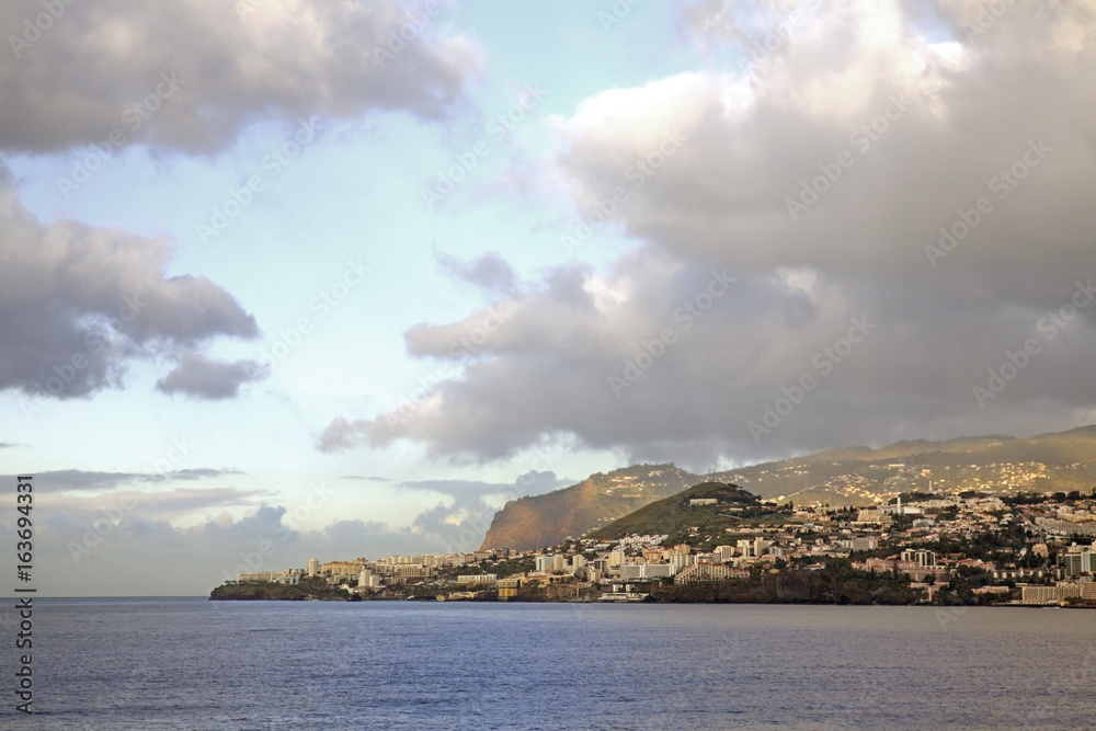 View of Funchal. Madeira island. Portugal 