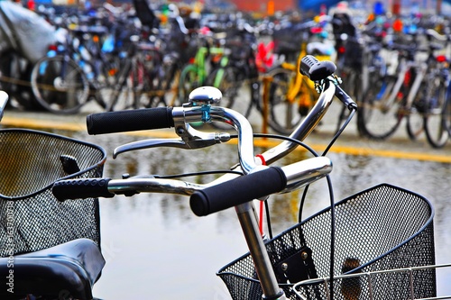 Parking à vélos suédois