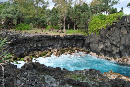 Tableau sur toile Anse des cascades Ile de la Réunion